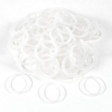 eDealMax Rubber Sealing Washers Oil Filter O Ring (100 Piece)  Clear White  30mm x 2.5mm - B07GSCXJ1W